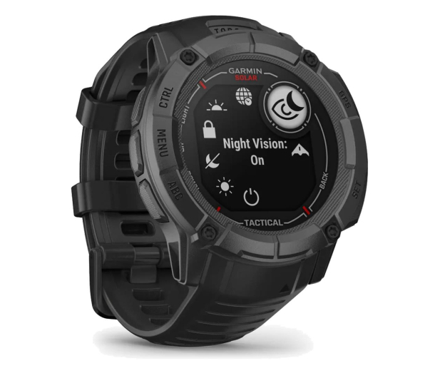 GARMIN Instinct 2X Solar Tactical Edition 50mm Czarny (010-02805-03) - 1154522 - zdjęcie 3